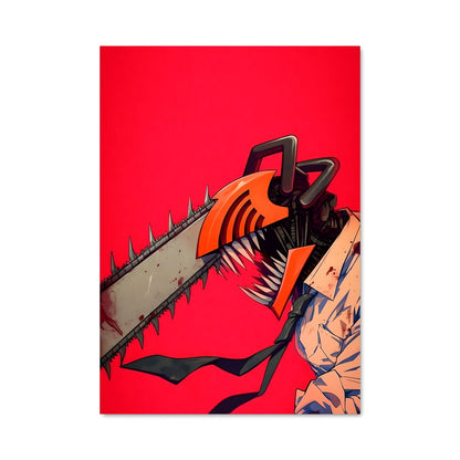 Poster L'Homme Tronçonneuse