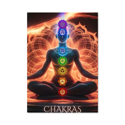 Poster Énergie des Chakras