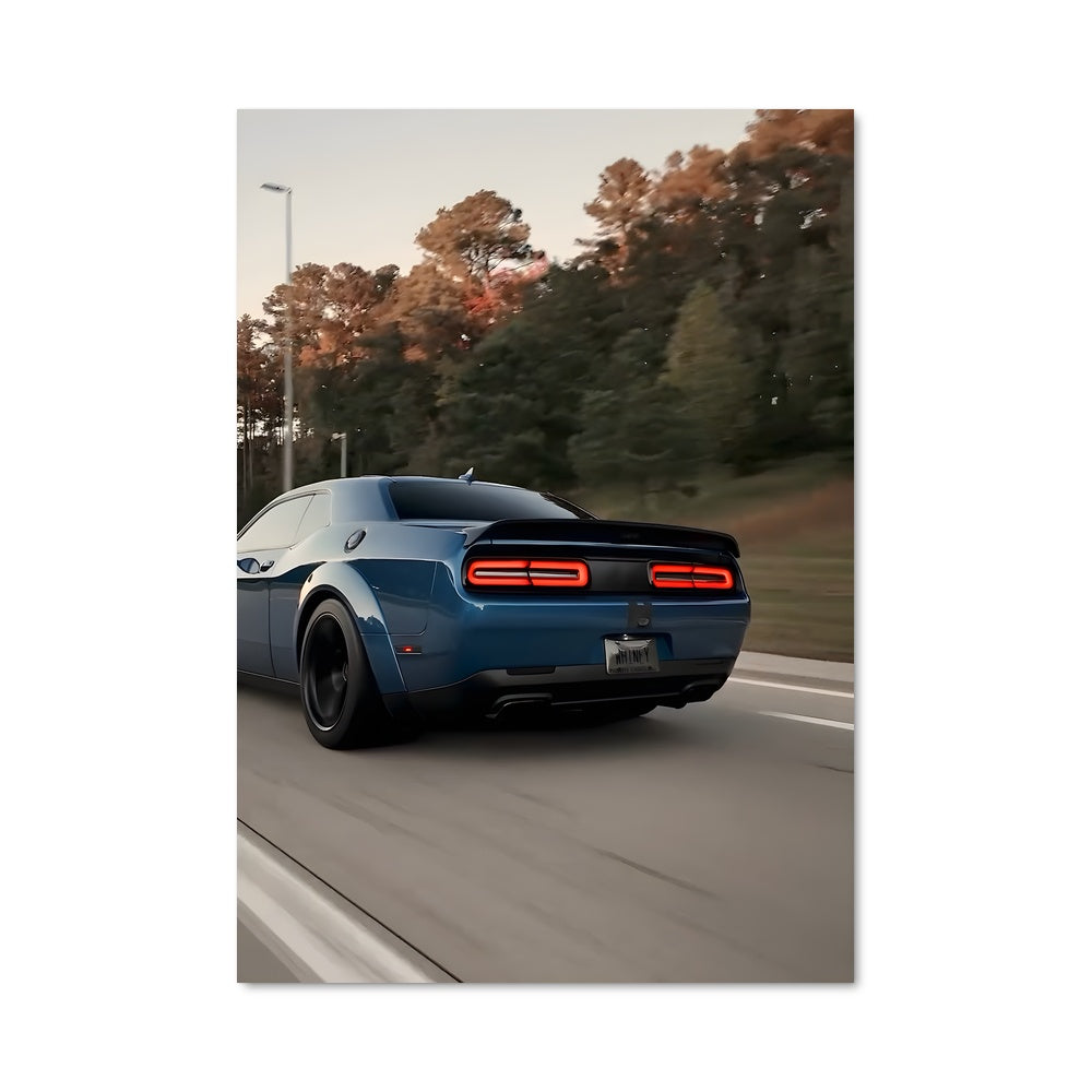 Poster Challenger srt hellcat redeye 76887