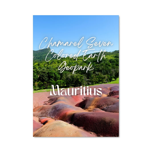 Poster Terres Colorées de Chamarel