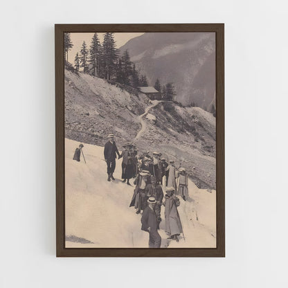 ap-chamonix 1924-3 cadre Bois foncé