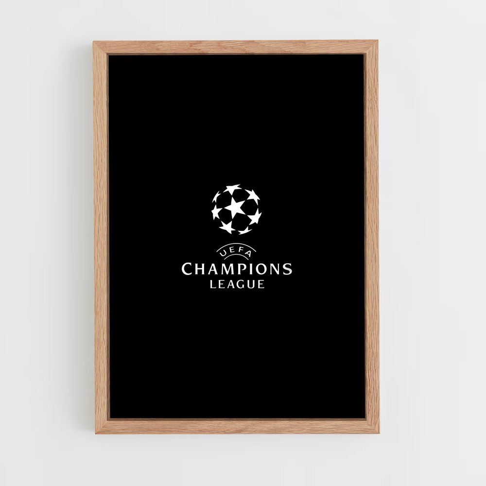 ap-champions league flag-1 cadre Bois clair
