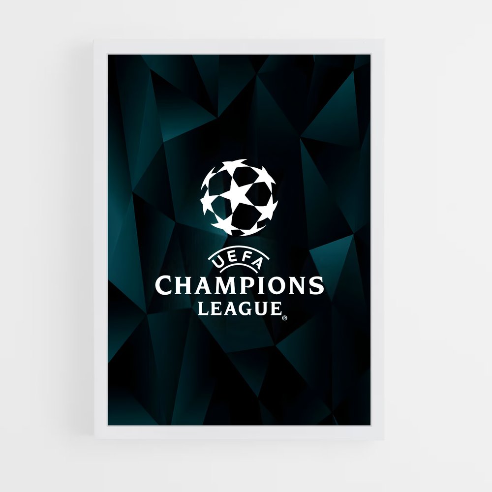 ap-champions league flag-2 cadre Blanc