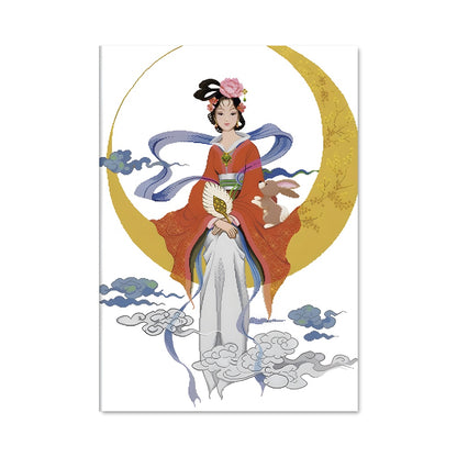 Poster Kimono Étoilé