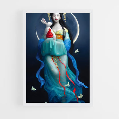 ap-chang'e-8 cadre Blanc