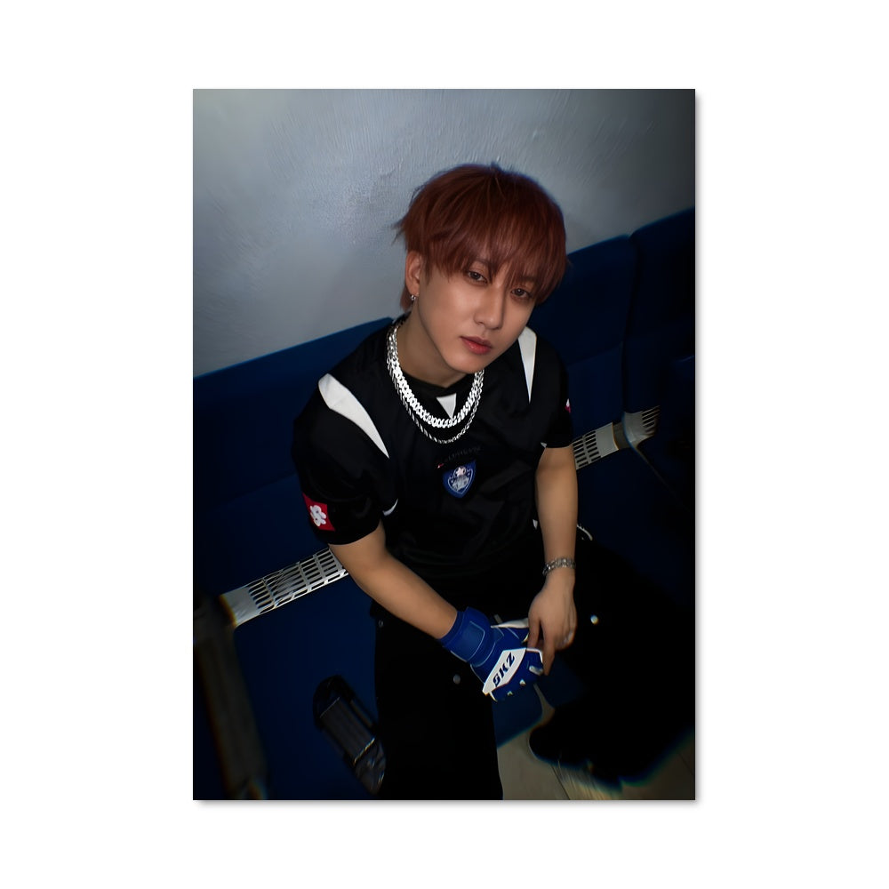 Poster Flame Red