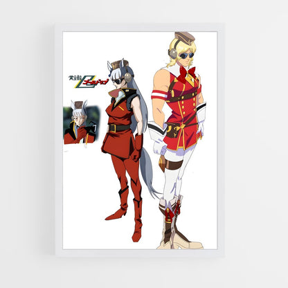 ap-char aznable-4 cadre Blanc