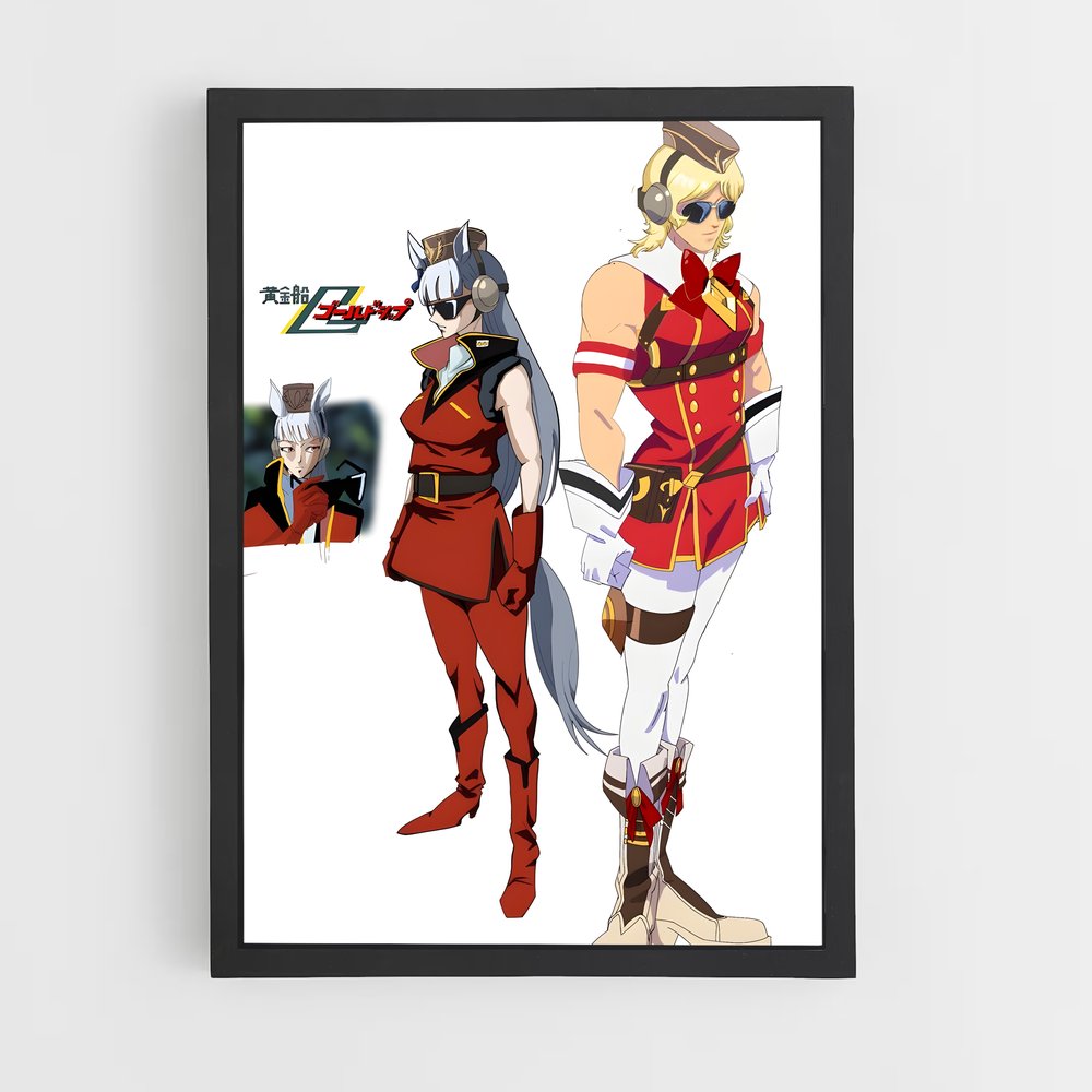 ap-char aznable-4 cadre Noir