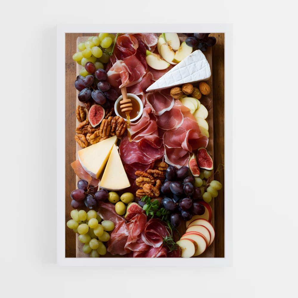 ap-charcuterie board-2 cadre Blanc