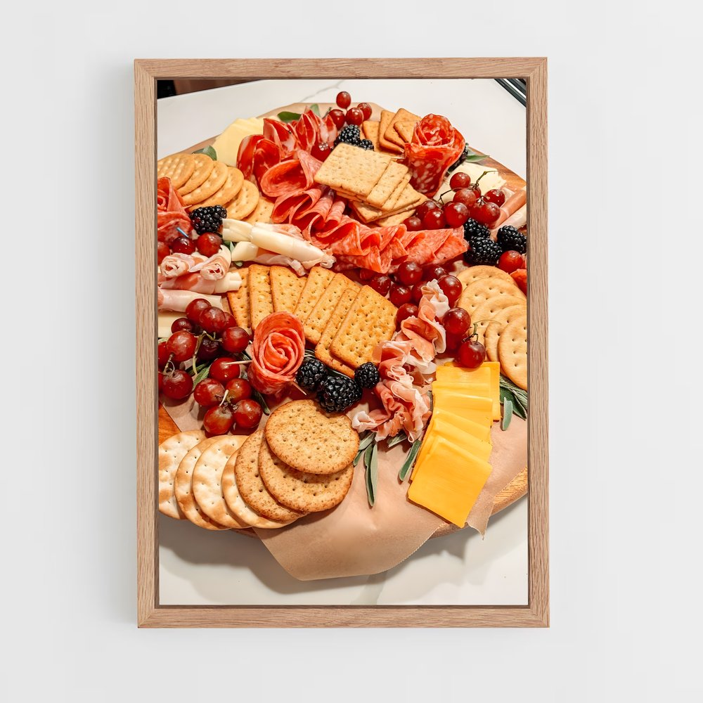 ap-charcuterie board-3 cadre Bois clair