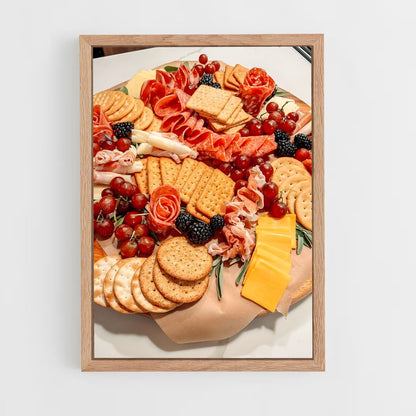 ap-charcuterie board-3 cadre Bois clair
