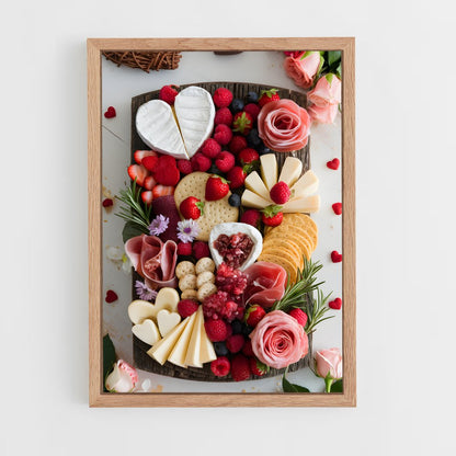 ap-charcuterie board-4 cadre Bois clair