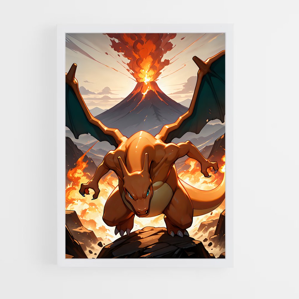 ap-charizard-1 cadre Blanc