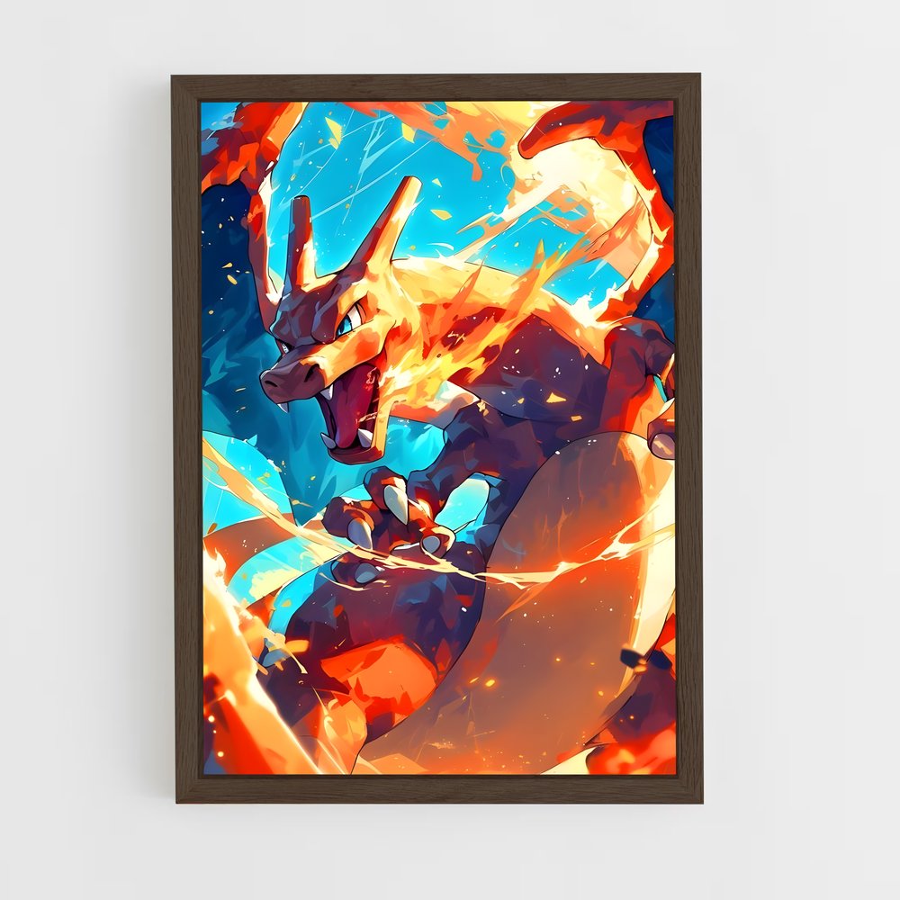 ap-charizard-2 cadre Bois foncé