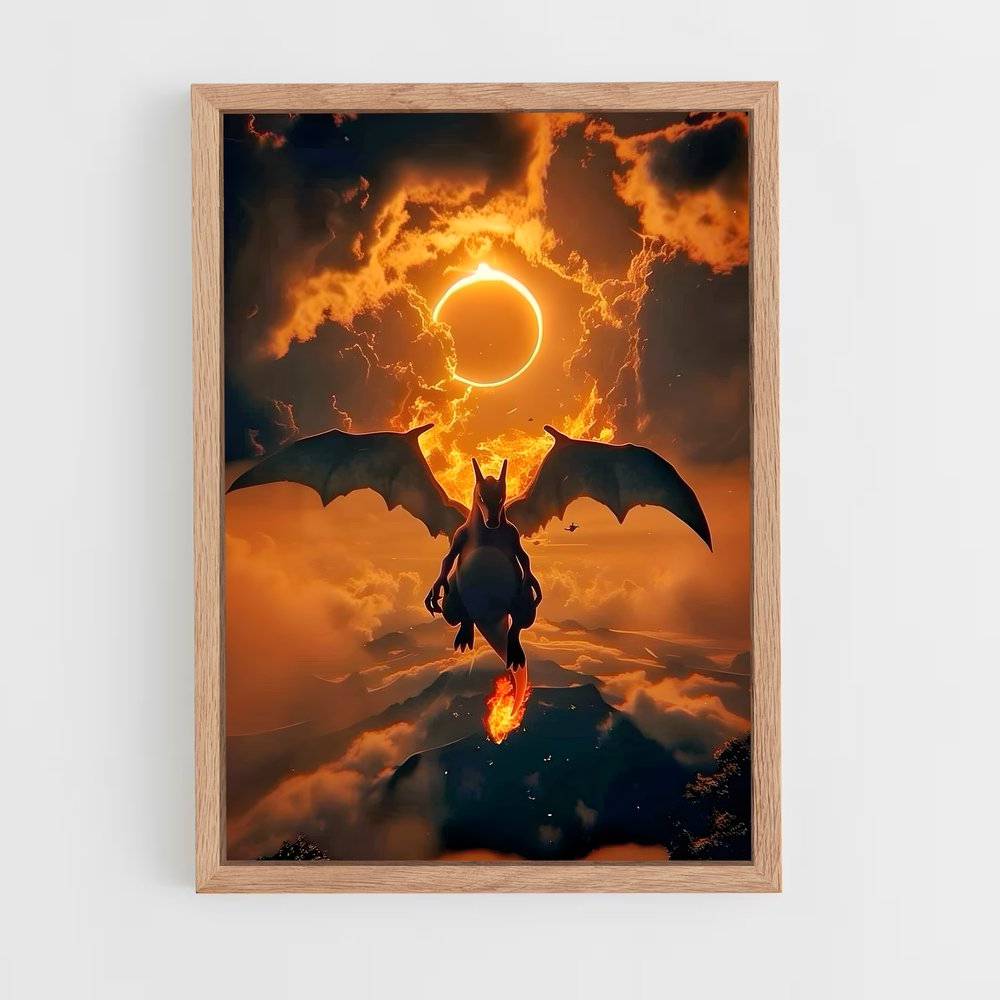 ap-charizard-4 cadre Bois clair