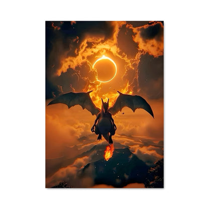Poster Charizard en Vol