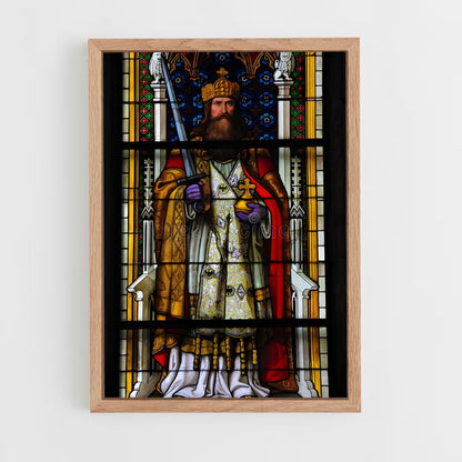 ap-charlemagne-2 cadre Bois clair