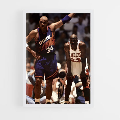 ap-charles barkley-8 cadre Blanc