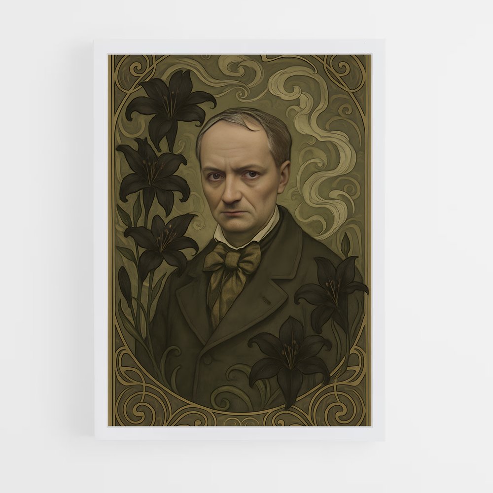 ap-charles baudelaire-2 cadre Blanc