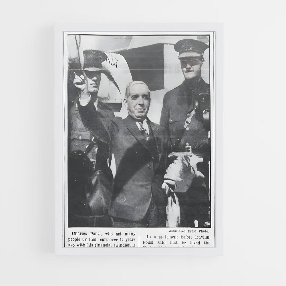 ap-charles ponzi-2 cadre Blanc