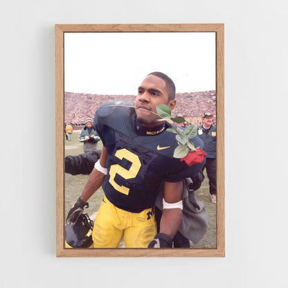 ap-charles woodson-1 cadre Bois clair