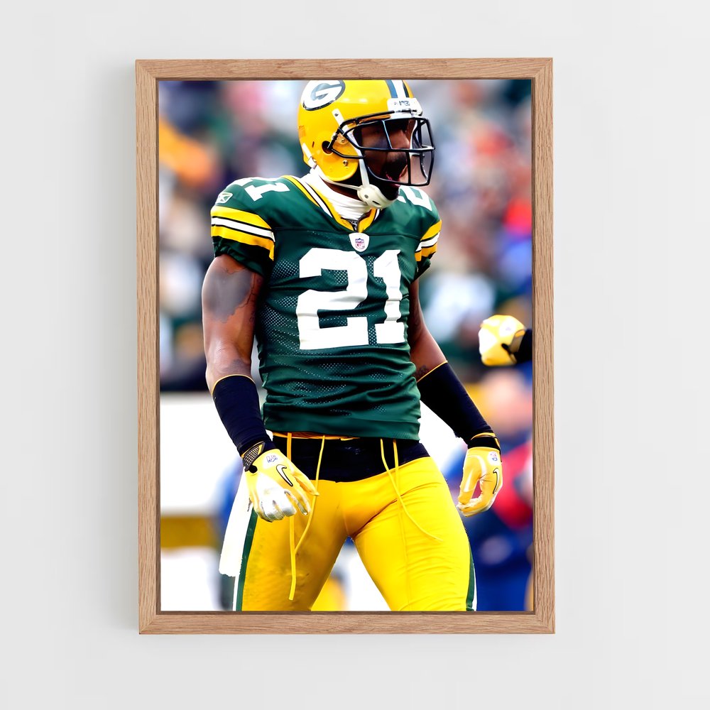 ap-charles woodson-2 cadre Bois clair