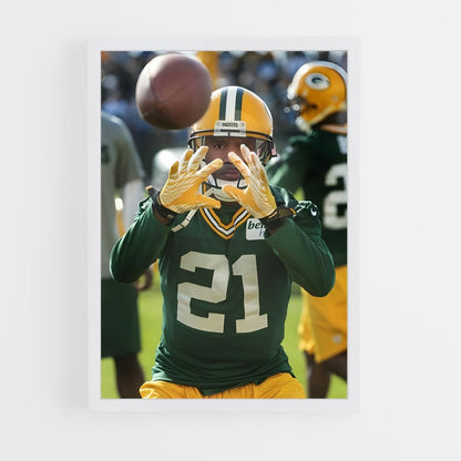 ap-charles woodson-4 cadre Blanc