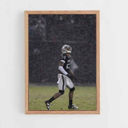ap-charles woodson-8 cadre Bois clair