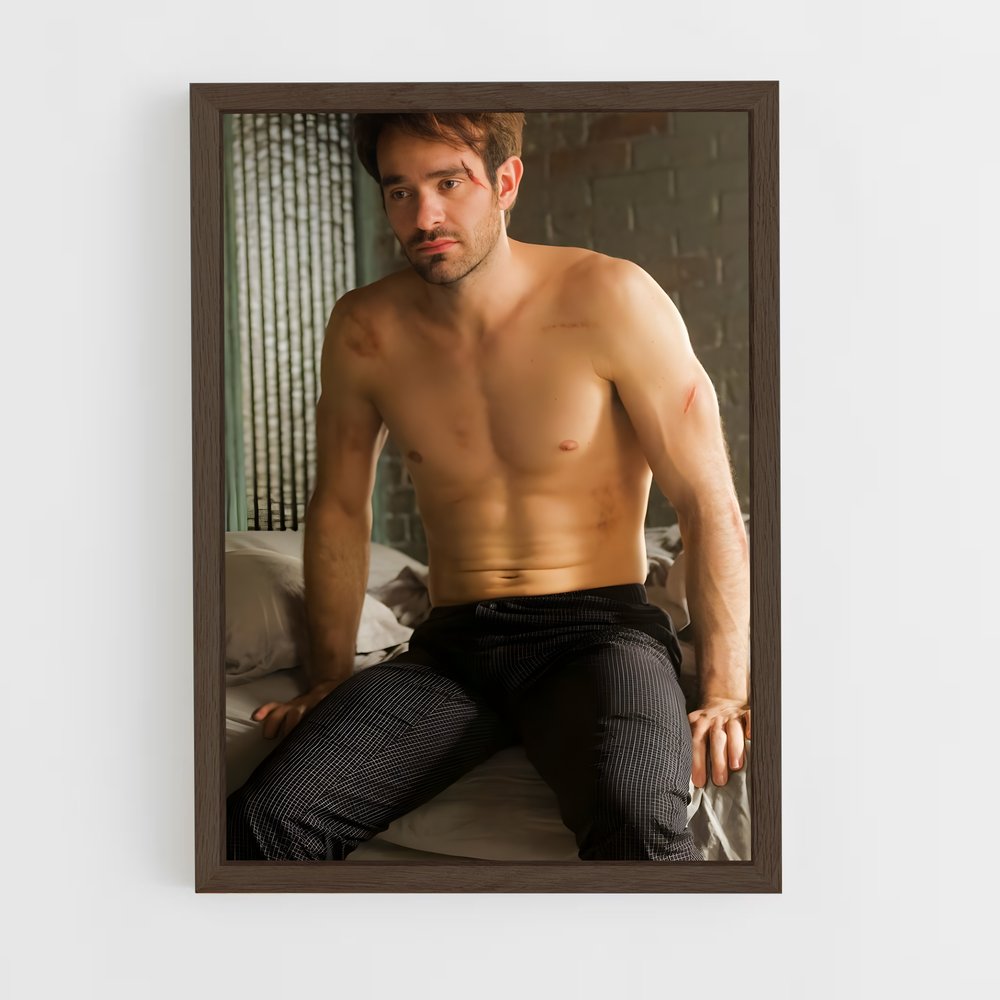 ap-charlie cox-4 cadre Bois foncé