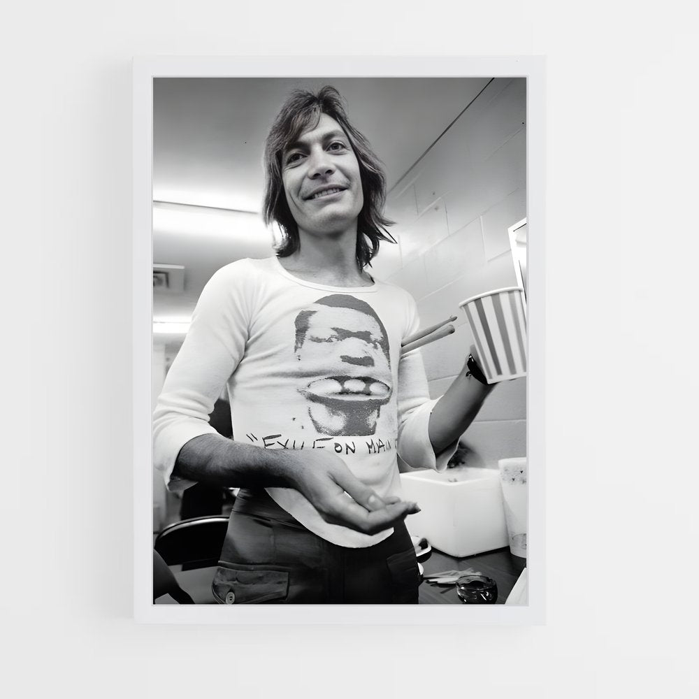ap-charlie watts-1 cadre Blanc
