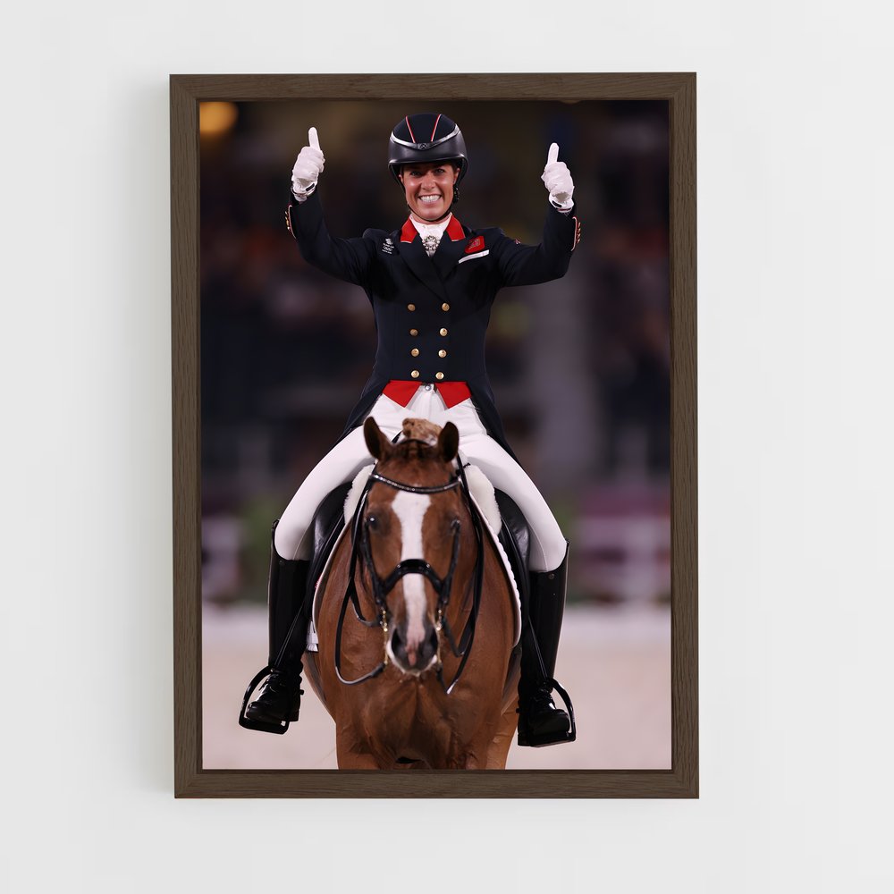 ap-charlotte dujardin-3 cadre Bois foncé