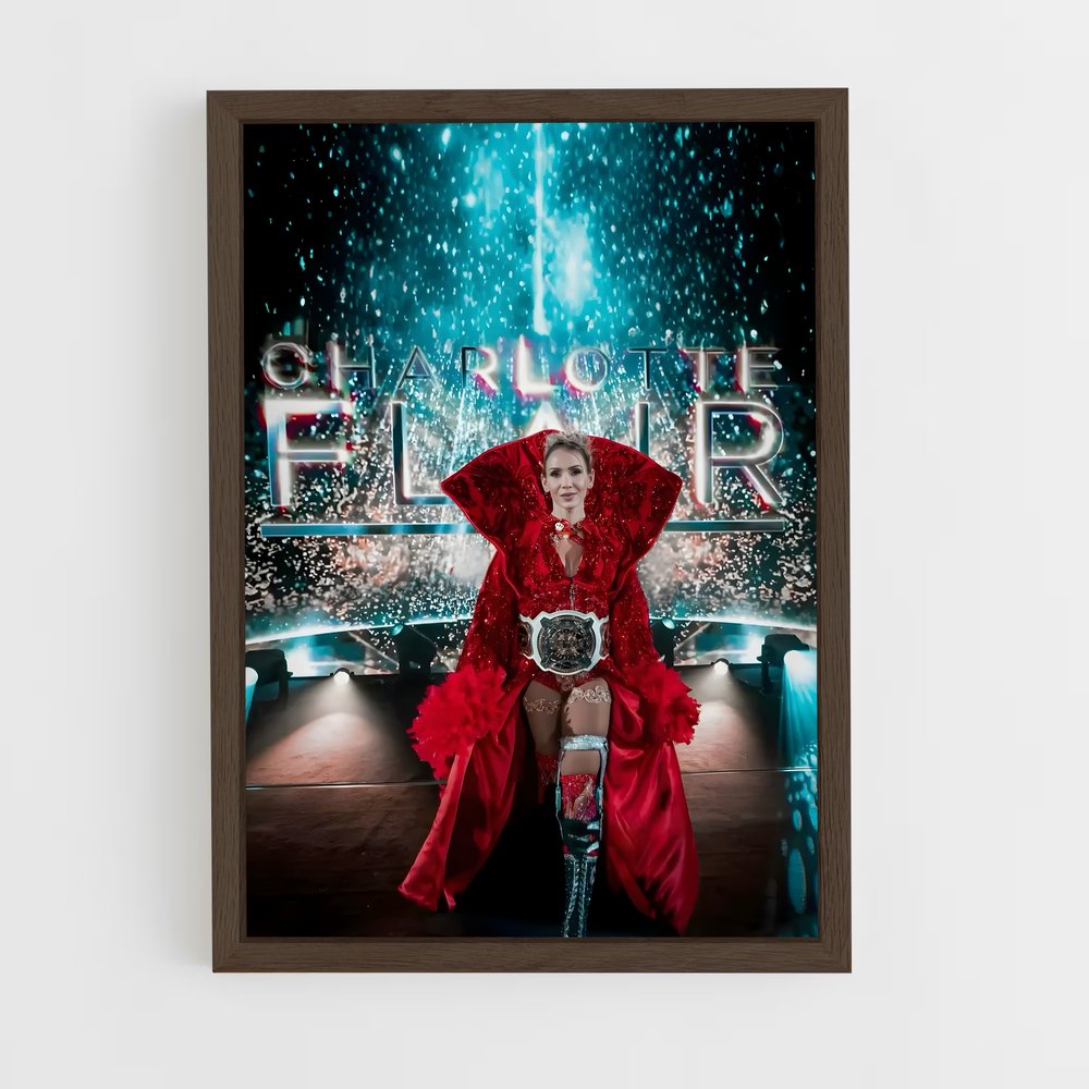 ap-charlotte flair-4 cadre Bois foncé