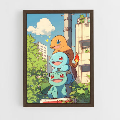 ap-charmander-2 cadre Bois foncé