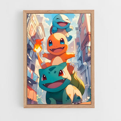 ap-charmander-3 cadre Bois clair