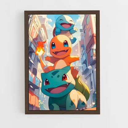 ap-charmander-3 cadre Bois foncé