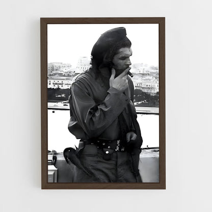 ap-che guevara-2 cadre Bois foncé
