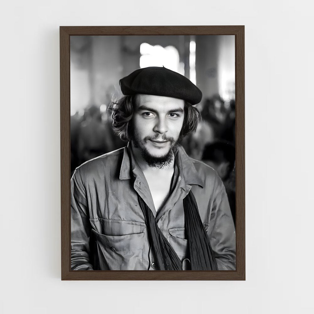 ap-che guevara-5 cadre Bois foncé