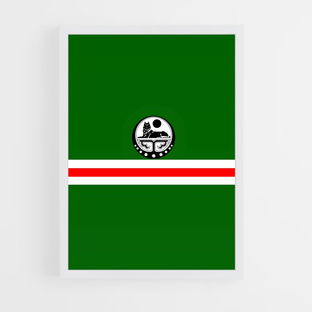 ap-chechnya flag-2 cadre Blanc