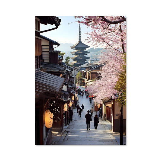 Poster Rue des Cerisiers