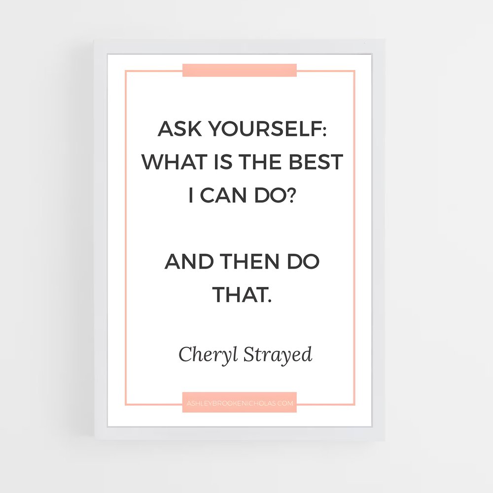 ap-cheryl strayed-5 cadre Blanc