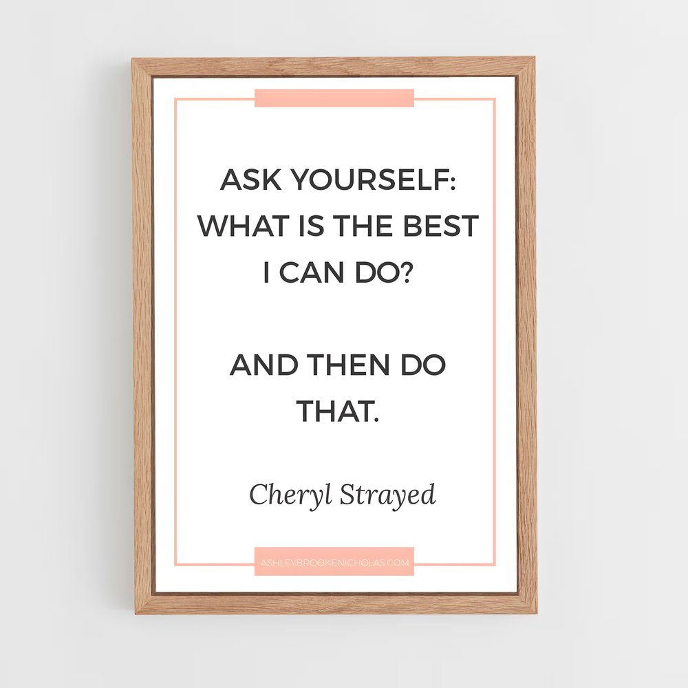 ap-cheryl strayed-5 cadre Bois clair