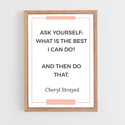 ap-cheryl strayed-5 cadre Bois clair