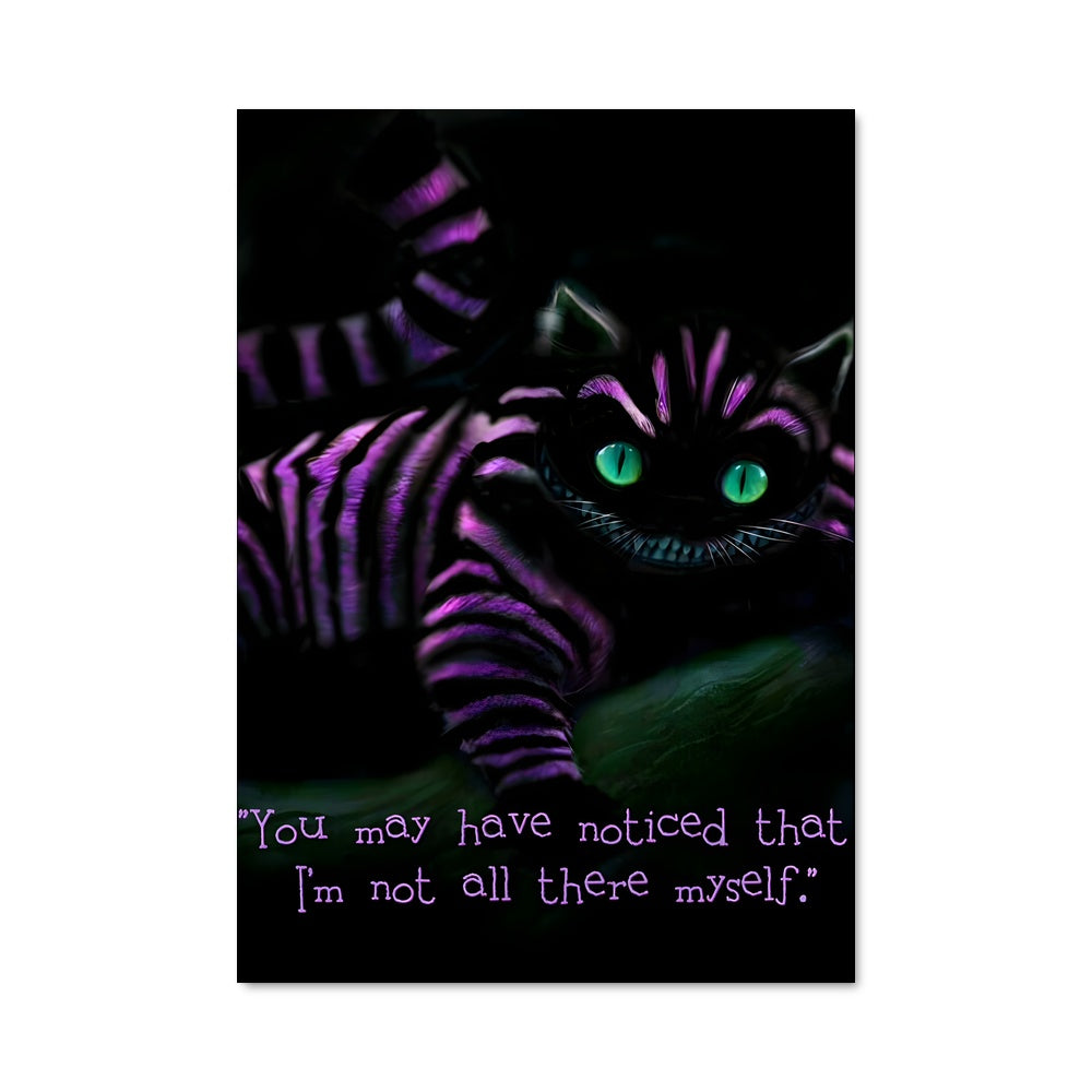 Poster Chat de Cheshire