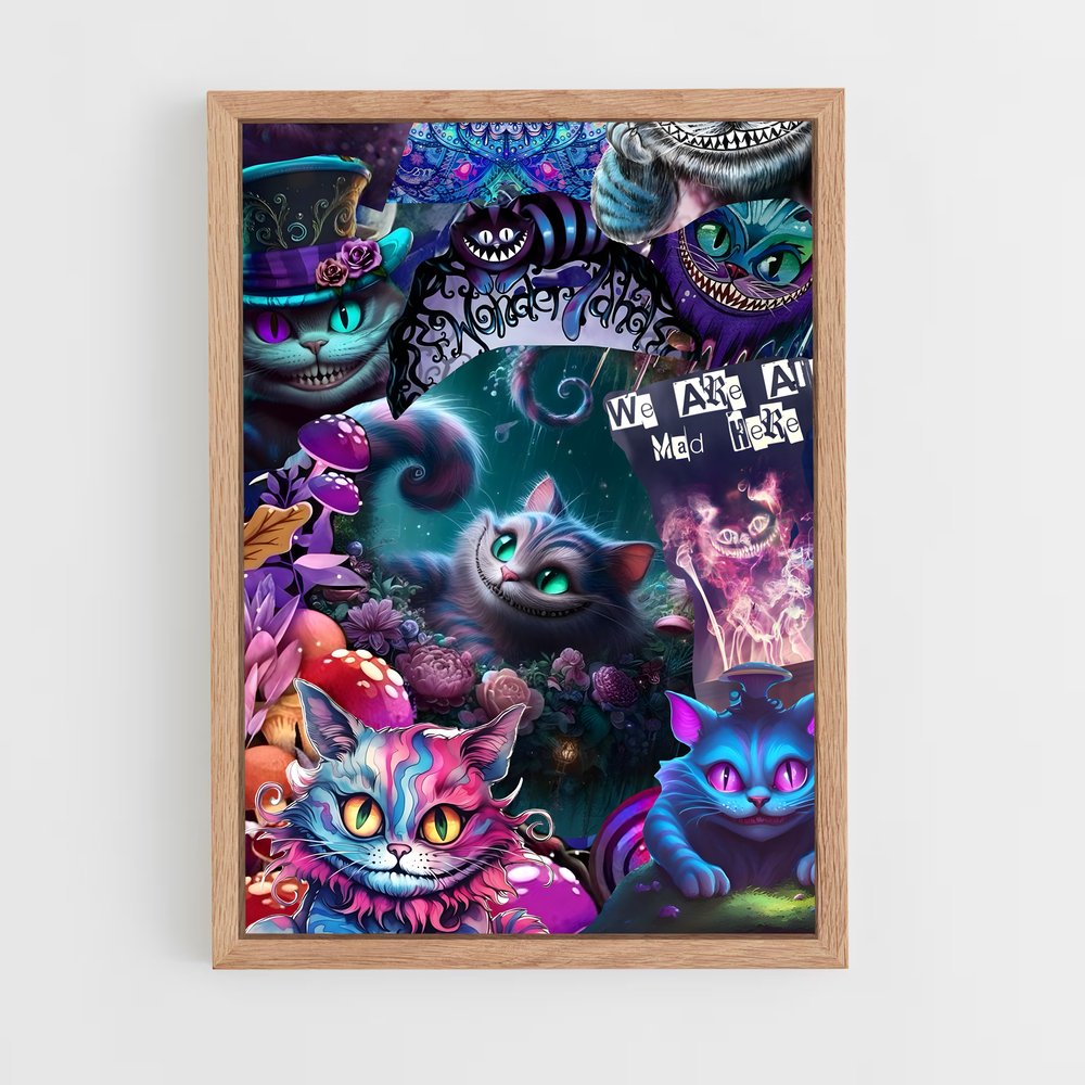 ap-cheshire cat-5 cadre Bois clair