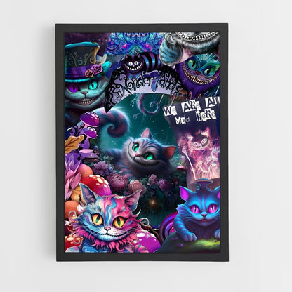 ap-cheshire cat-5 cadre Noir