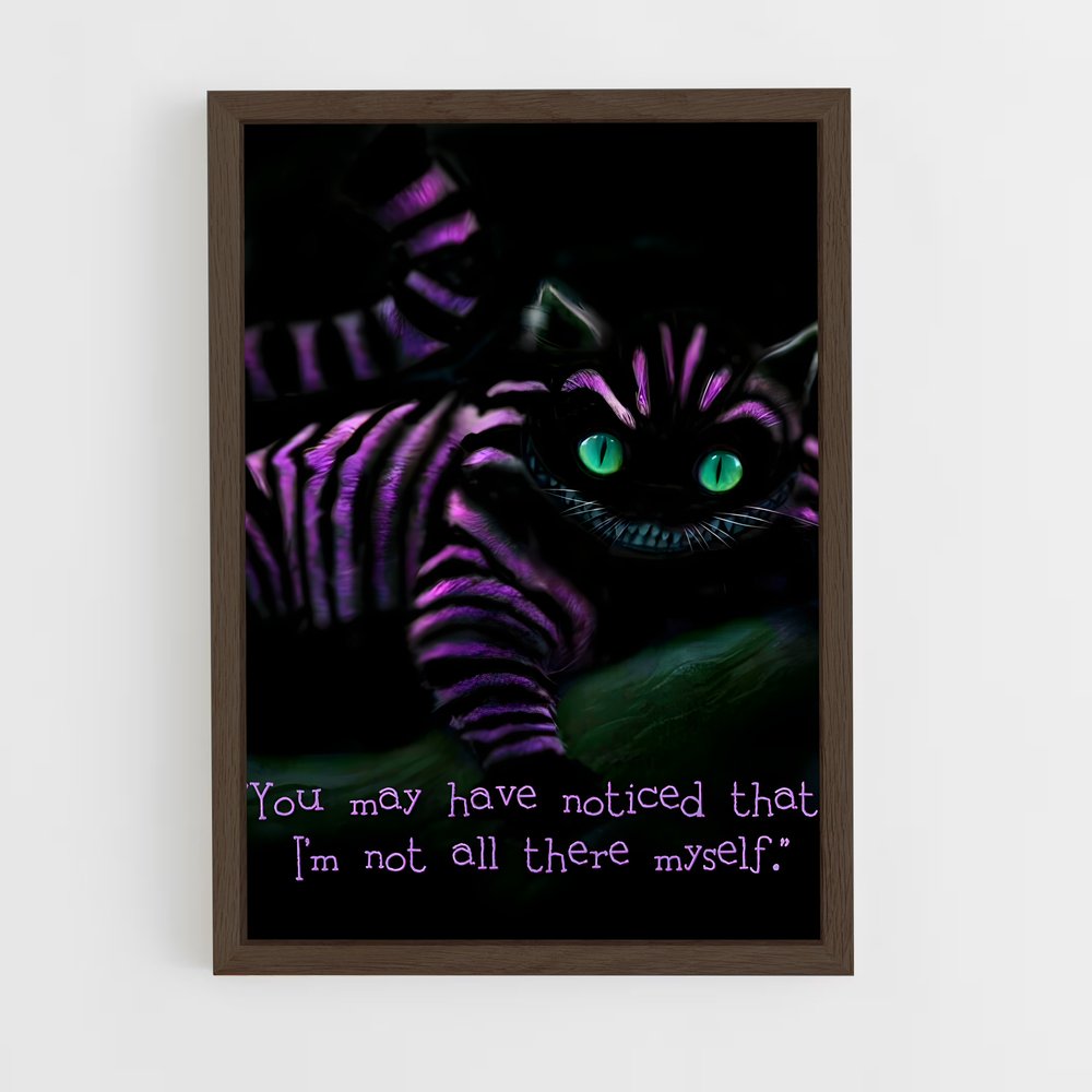 ap-cheshire cat-6 cadre Bois foncé