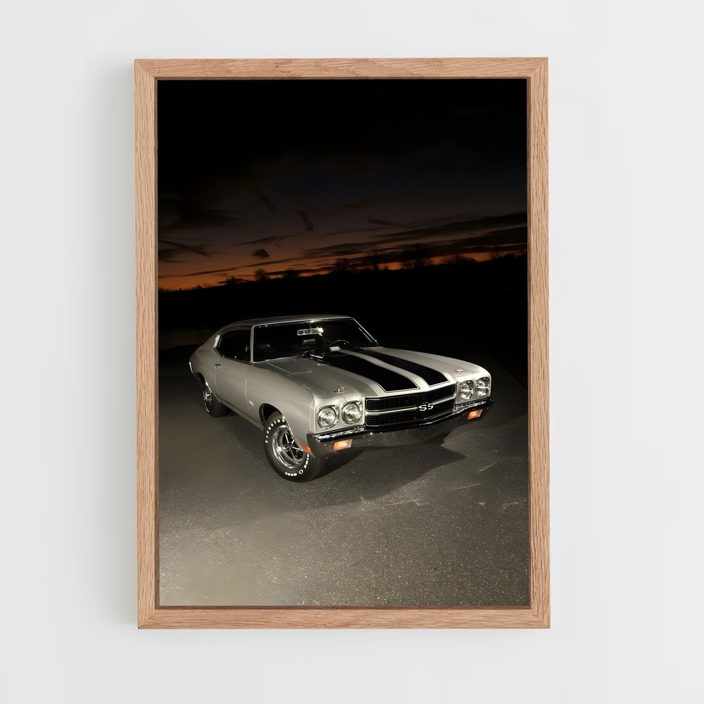 ap-chevelle ss 454-1 cadre Bois clair
