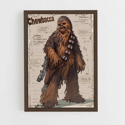 ap-chewbacca-1 cadre Bois foncé