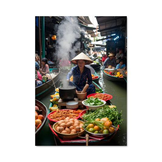 Poster Délices Flottants