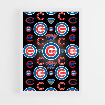 ap-chicago cubs-5 cadre Blanc